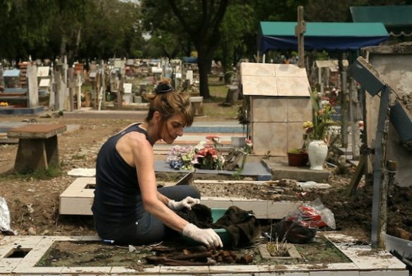 «La memoria de los huevos» en présence d’invité·es